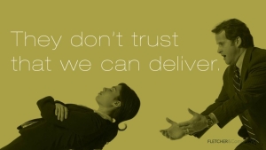 dont trust we can deliver